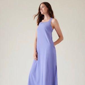 Brand New with Tags Athleta Arrival Dress in size Medium, Color Adonis Blue